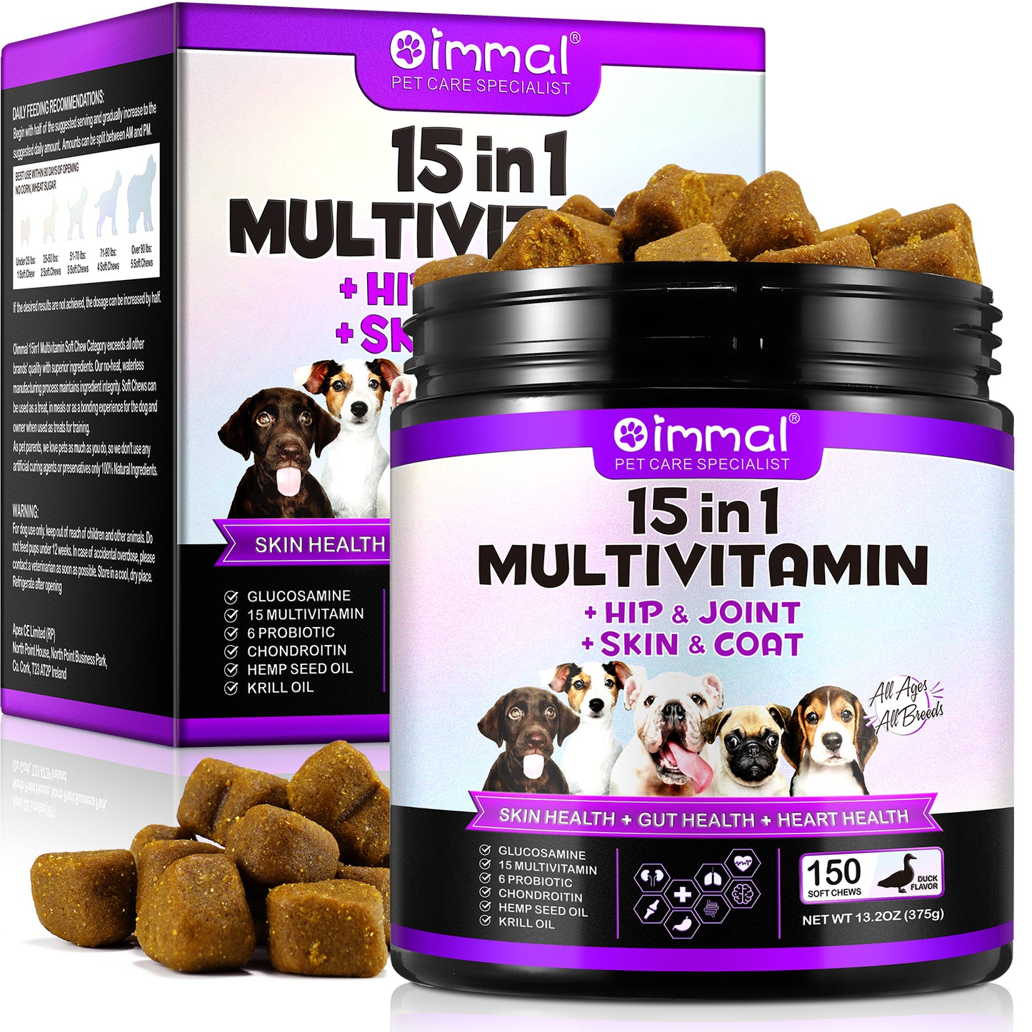 15 in 1 Dog Multivitamins and Supplements