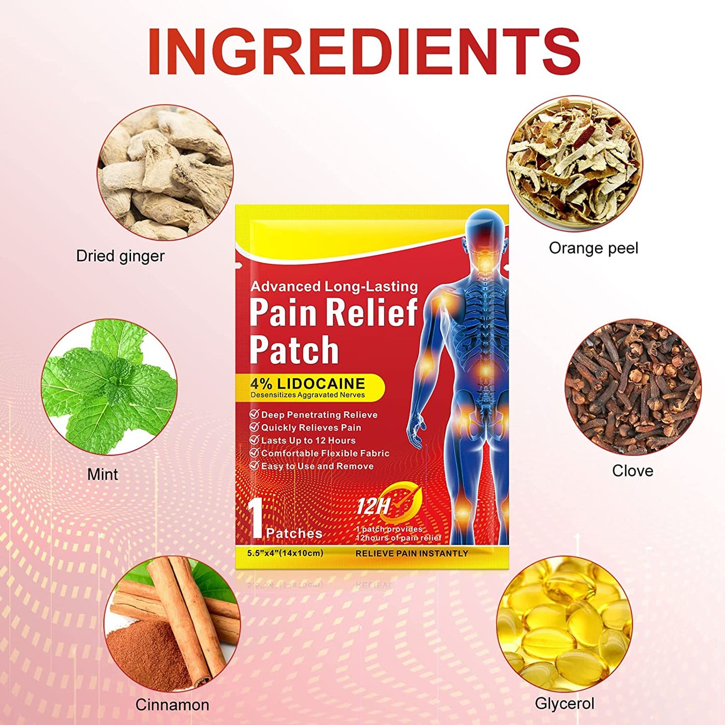 30 Patches Pain Relief